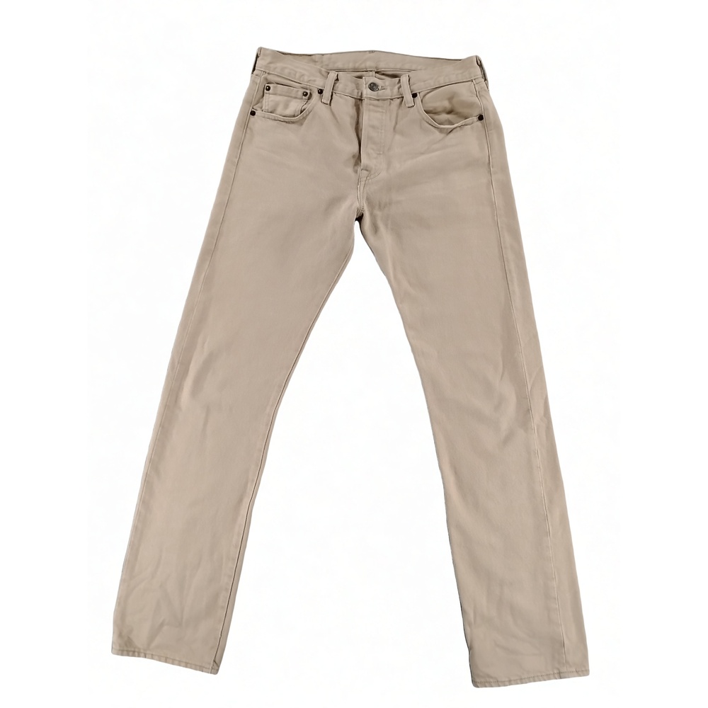 Streetwear Minimalist Levi's 501 Button Fly Straight Leg Jeans Mens Size 30x32